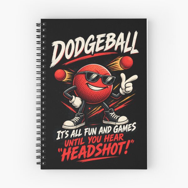 Item preview, Dodgeball Headshot Funny Sports Retro designed and sold by SidTastic .