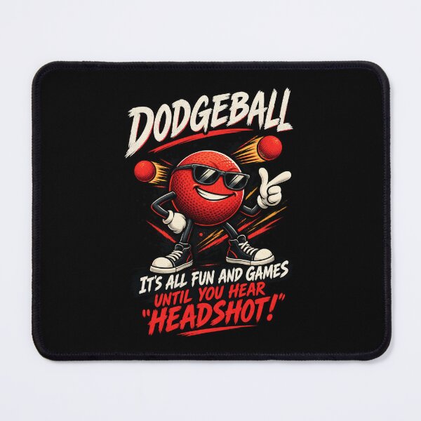 Item preview, Dodgeball Headshot Funny Sports Retro designed and sold by SidTastic .