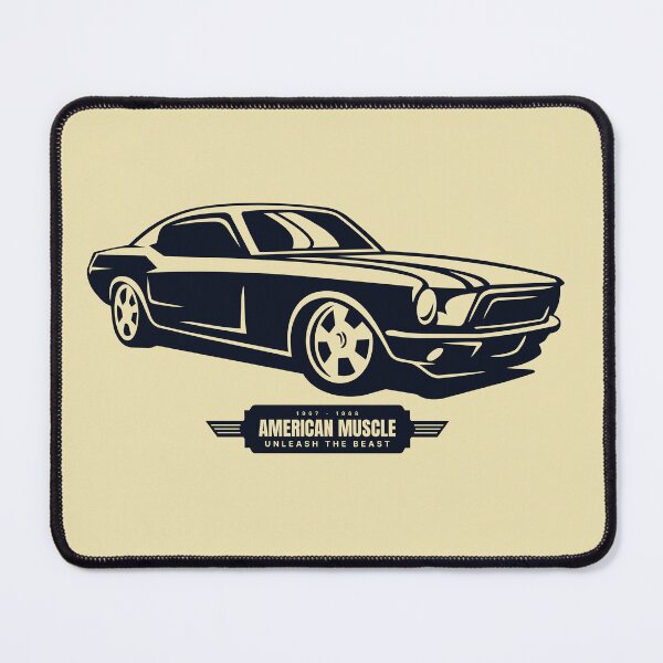 Item preview, American Muscle Car Silhouette Tee designed and sold by awesome-loob.