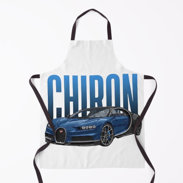 Item preview, Bugatti Chiron Blue Carbon French Hypercar Vector Art designed and sold by Motorline44.