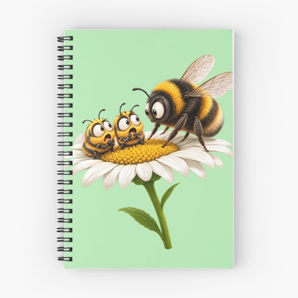 Item preview, Funny Bumblebee Family on a Daisy designed and sold by PrintGo26.