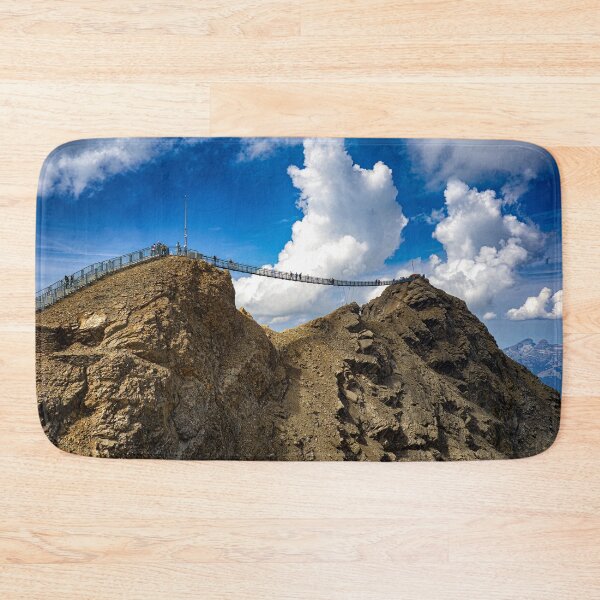Item preview, Peak to Peak Suspension Bridge - Glacier 3000 designed and sold by Kathy Weaver.