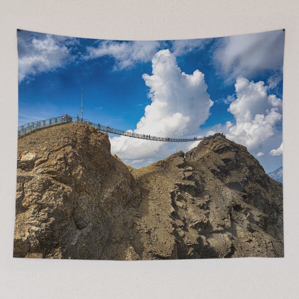 Item preview, Peak to Peak Suspension Bridge - Glacier 3000 designed and sold by Kathy Weaver.