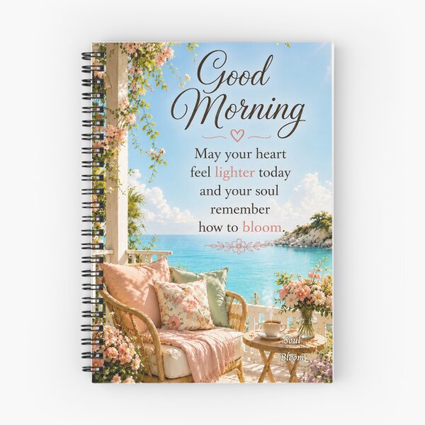 Item preview, Good Morning – May Your Heart Feel Lighter Today | SoulBloom Healing Music designed and sold by Little Joys Art.