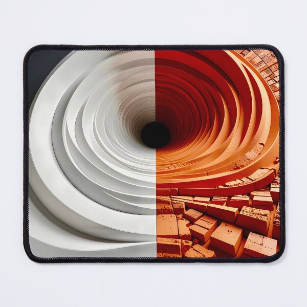 Item preview, Duality of White Plaster and Terracotta Slate designed and sold by Vicky Brago-Mitchell®.
