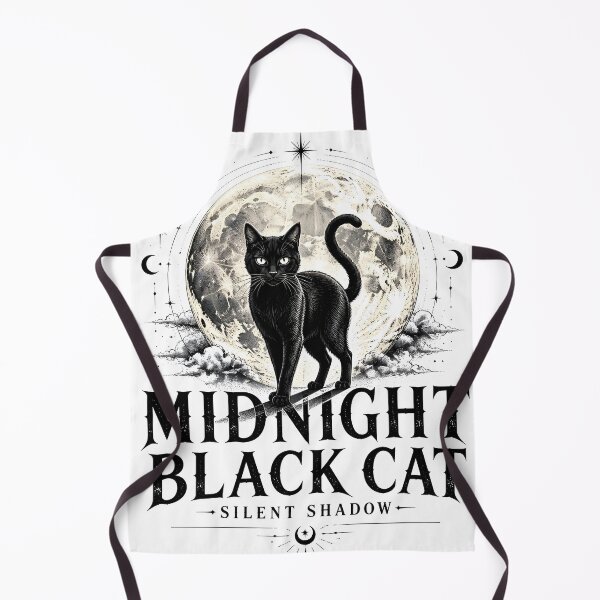 Item preview, Midnight Black Cat Silent Shadow Line Art + Dotwork designed and sold by LiviuGligoros.