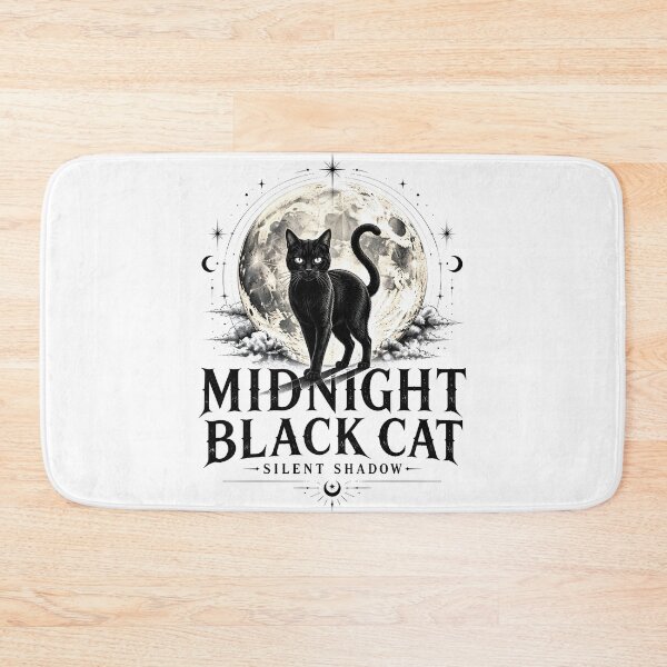 Item preview, Midnight Black Cat Silent Shadow Line Art + Dotwork designed and sold by LiviuGligoros.