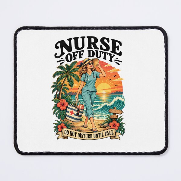 Item preview, Nurse Off Duty Do Not Disturb Until Fall designed and sold by urbinet.