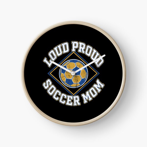 Item preview, Loud Proud Soccer Mom Vintage Distressed Varsity Sports designed and sold by TeNovaStudio ⭐⭐⭐⭐⭐.