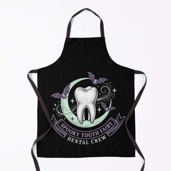 Item preview, Spooky Tooth Fairy Dental Crew Crescent Moon Bats Halloween designed and sold by TeNovaStudio ⭐⭐⭐⭐⭐.