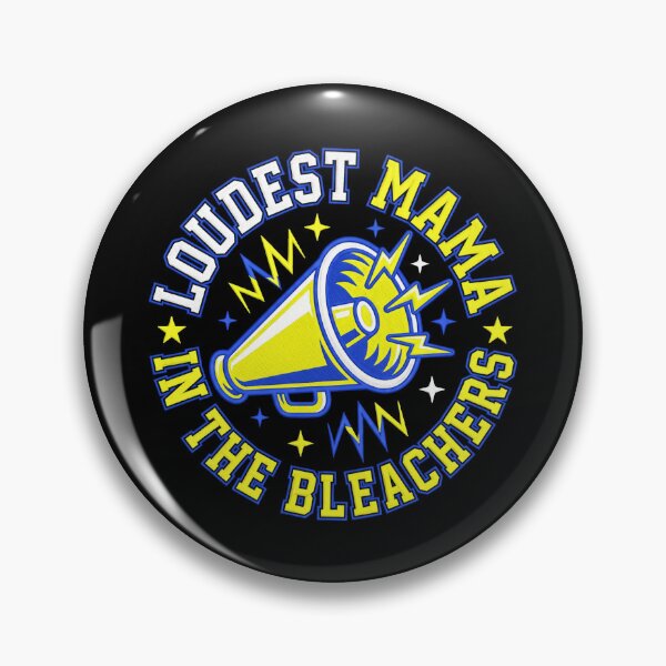 Item preview, Loudest Mama In The Bleachers Megaphone Game Day Sports Mom designed and sold by TeNovaStudio ⭐⭐⭐⭐⭐.