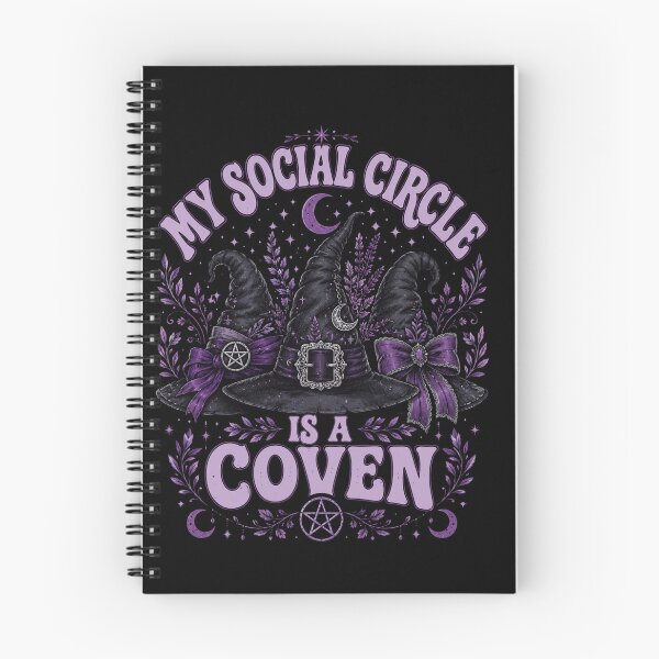 Item preview, witchy coven social circle gothic purple moon hats designed and sold by anapldv.