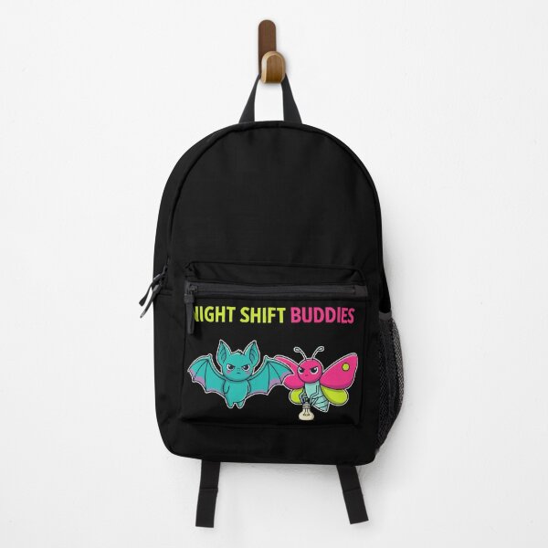 Item preview, HALLOWEEN Night Shift Buddies Bat Moth - Funny Halloween Night Worker designed and sold by Uglyandcute.