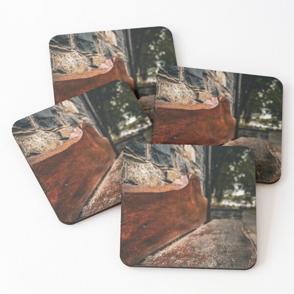 Item preview, Rustic Wooden Bench Photography designed and sold by BetweenForms.