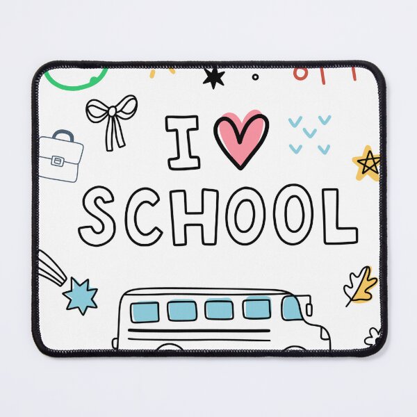 Item preview, Hand Drawn Back To School Doodle Pattern - Cute Teacher & Student Graphic designed and sold by Aelmajaoui.
