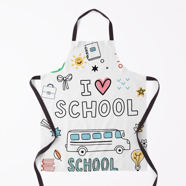 Item preview, Hand Drawn Back To School Doodle Pattern - Cute Teacher & Student Graphic designed and sold by Aelmajaoui.