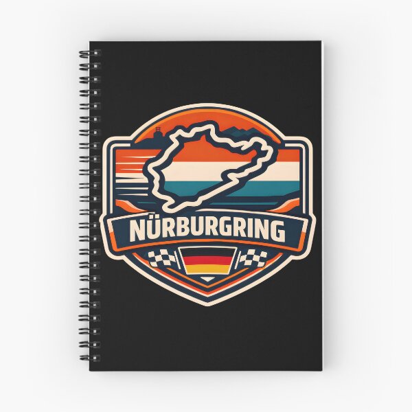 Item preview, Nürburgring Motorsport Vintage Racing Track Badge designed and sold by ShopAndFun.