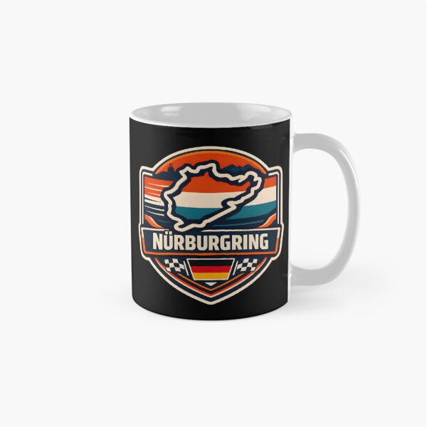 Item preview, Nürburgring Motorsport Vintage Racing Track Badge designed and sold by ShopAndFun.