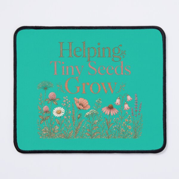 Item preview, Helping Tiny Seeds Grow Daycare Teacher Appreciation Gift designed and sold by BearLoveDesign.