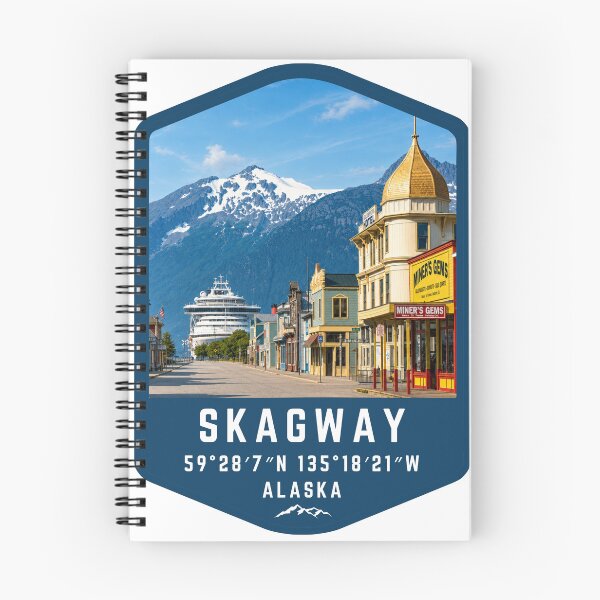 Item preview, Skagway, 59°28′7″N 135°18′21″W, Alaska designed and sold by digitalcupids.