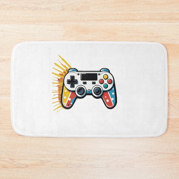 Item preview, Retro Pixel Art Game Controller Pop Art Halftone Style – Gamer gift idea designed and sold by michallechowicz.