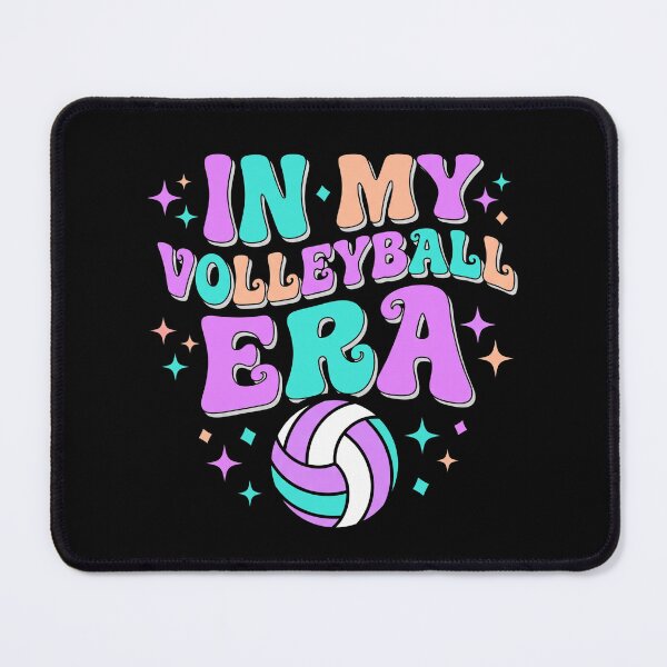 Item preview, In My Volleyball Era Retro Groovy Pastel Sparkles Sports Shirt designed and sold by TeNovaStudio ⭐⭐⭐⭐⭐.