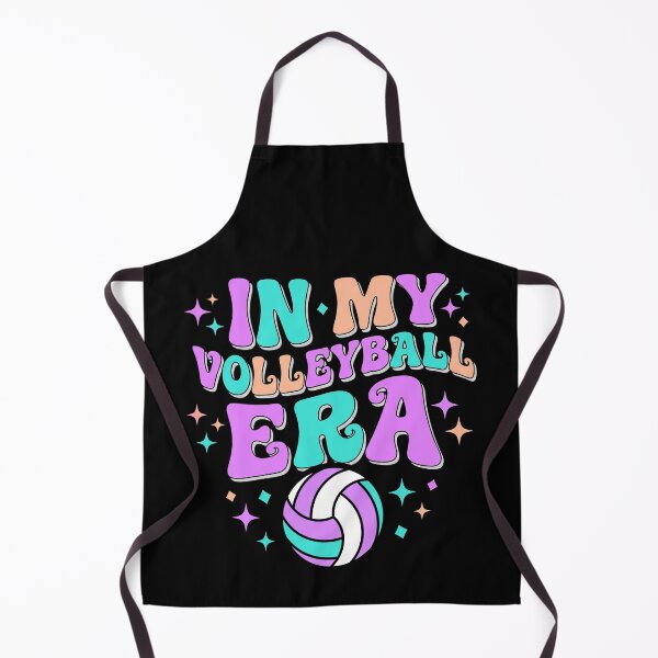 Item preview, In My Volleyball Era Retro Groovy Pastel Sparkles Sports Shirt designed and sold by TeNovaStudio.