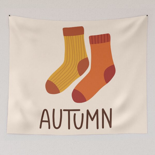 Item preview, Cozy Woolen Autumn Socks  designed and sold by BetweenForms.