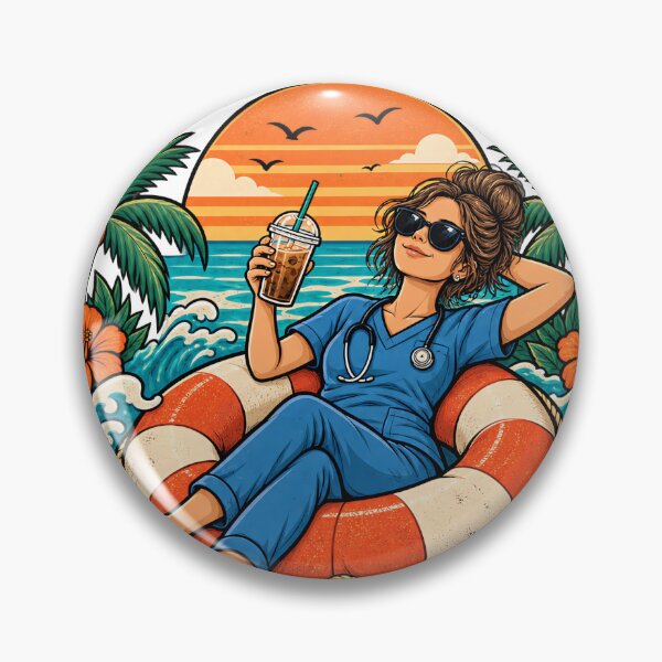 Item preview, Clinically Exhausted Vacation Is the Only Cure designed and sold by urbinet.