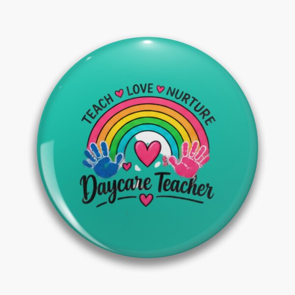 Item preview, Daycare Teacher Love Nurture Teach Appreciation Gift designed and sold by BearLoveDesign.