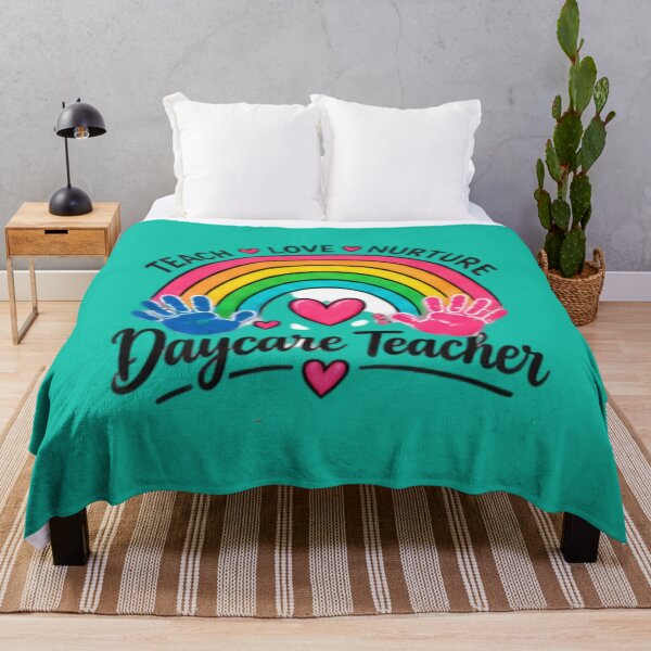 Item preview, Daycare Teacher Love Nurture Teach Appreciation Gift designed and sold by BearLoveDesign.