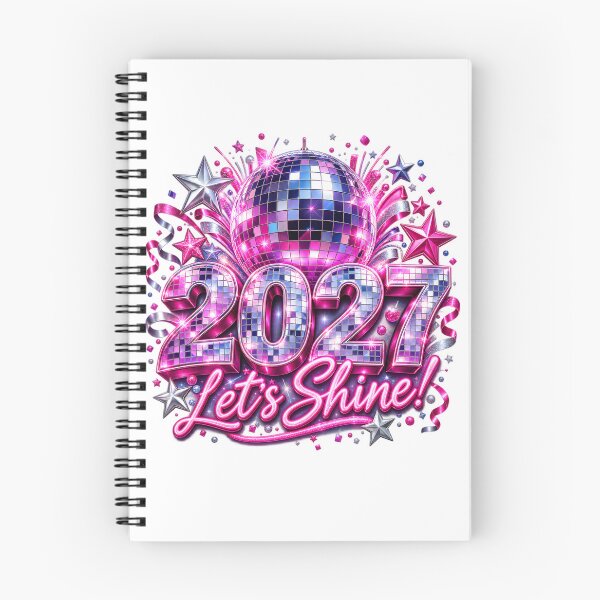 Item preview, Let’s Shine 2027 Disco New Year designed and sold by TinyWeird.