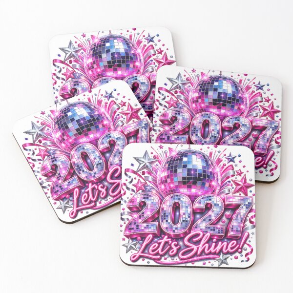 Item preview, Let’s Shine 2027 Disco New Year designed and sold by TinyWeird.