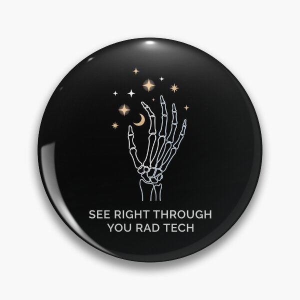 Item preview, See Right Through You Rad Tech Celestial Skeleton Hand Xray designed and sold by TeNovaStudio ⭐⭐⭐⭐⭐.