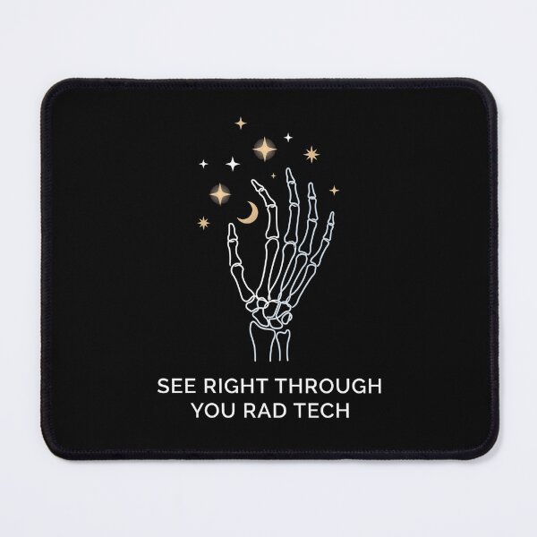 Item preview, See Right Through You Rad Tech Celestial Skeleton Hand Xray designed and sold by TeNovaStudio ⭐⭐⭐⭐⭐.