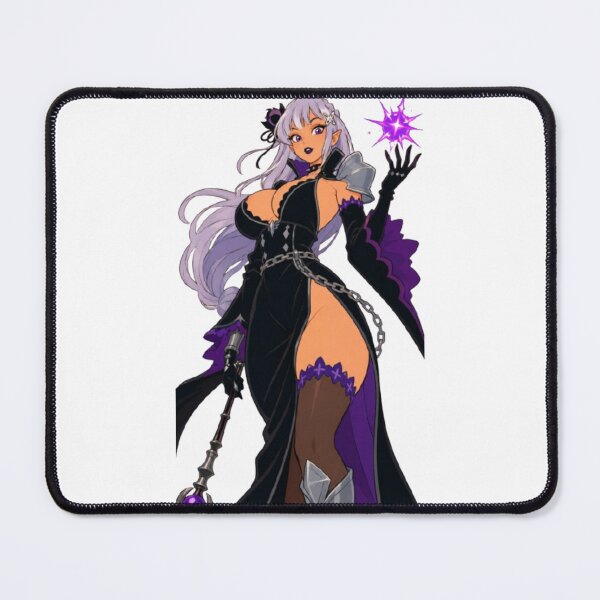 Item preview, Gothic Elf Sorceress Pin-Up – Retro Fantasy Cartoon designed and sold by Hollow Moon Studios..