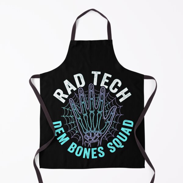 Item preview, Rad Tech Dem Bones Squad Skeleton Hand Spider Web Halloween designed and sold by TeNovaStudio ⭐⭐⭐⭐⭐.
