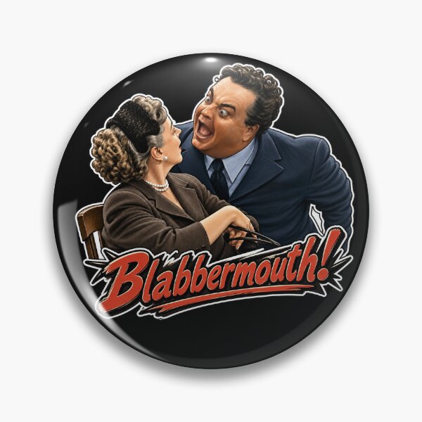 Item preview, Honeymooners..Blabbermouth (COLOR) designed and sold by CrumbBumStudio.