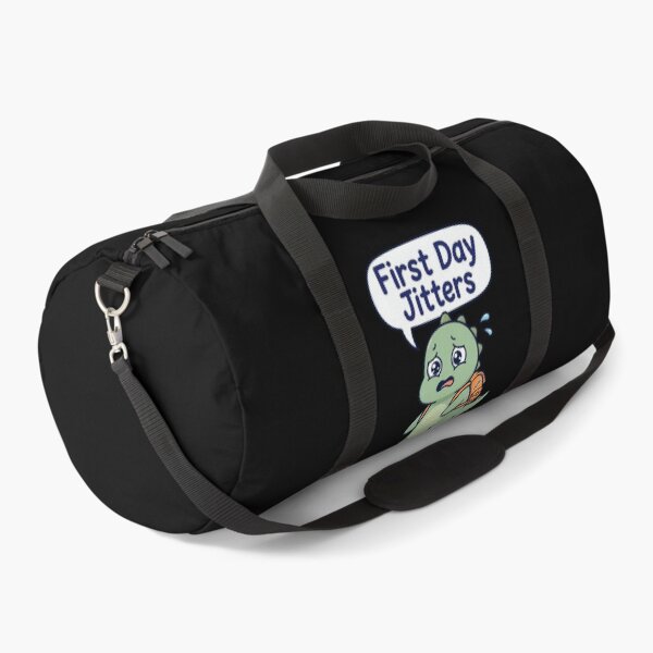 Item preview, First Day Jitters Cute Dinosaur Backpack First Day Of School Kids designed and sold by Fulaly.