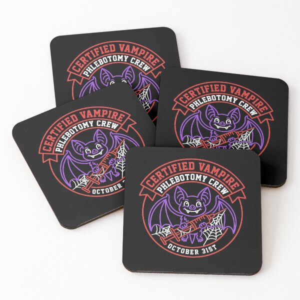 Artikelvorschau, Zertifiziertes Vampir-Blutentnahme-Team Spritzenfledermaus Halloween entworfen und verkauft von TeNovaStudio ⭐⭐⭐⭐⭐.