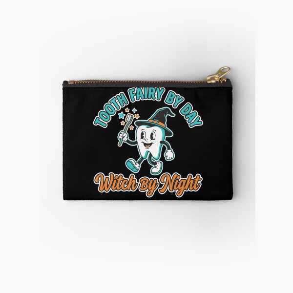 Item preview, Tooth Fairy By Day Witch By Night Retro Dental Halloween designed and sold by TeNovaStudio ⭐⭐⭐⭐⭐.