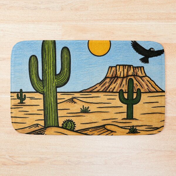 Item preview, Desert Landscape in color designed and sold by adinecalli.