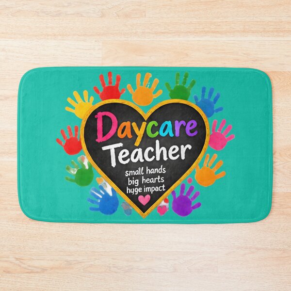 Item preview, Daycare Teacher Small Hands Big Hearts Appreciation Gift designed and sold by BearLoveDesign.