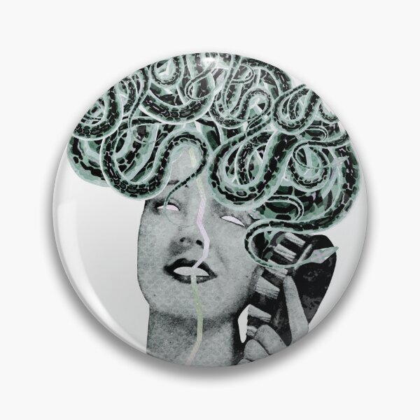 Item preview,     Vintage Style Medusa designed and sold by AKateWillett.