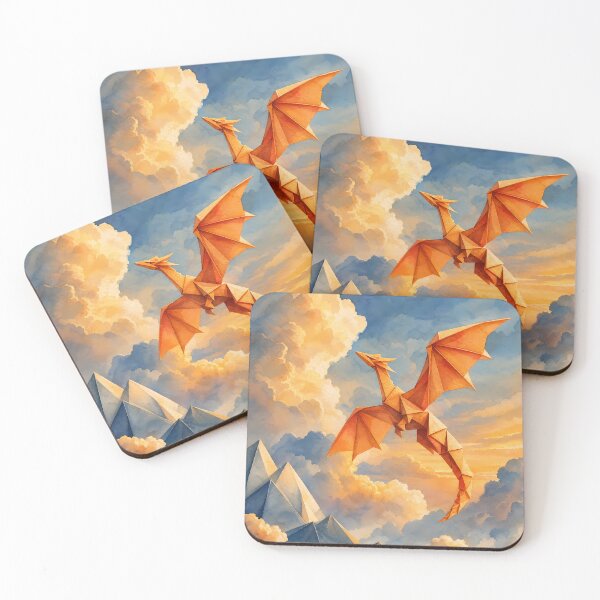 Item preview, Flying Dragon in The Sky Fantasy Origami  designed and sold by Rising Drake.