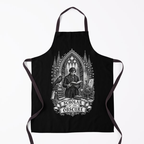 Item preview, Scholar Of The Obscure - Gothic Reader Dark Academia designed and sold by Creatiforge.