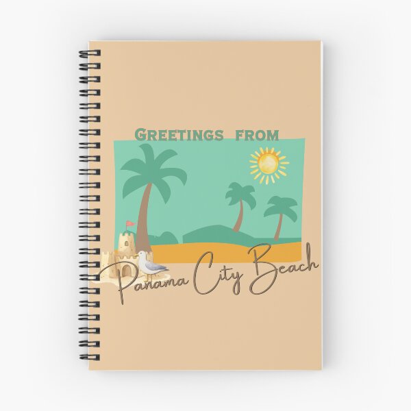 Item preview, Greetings From Panama City Beach Florida Retro Postcard Design designed and sold by DonnaRaine.