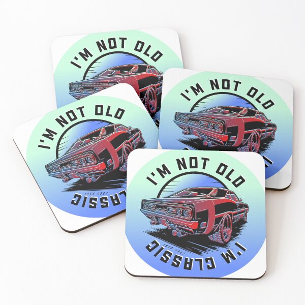 Item preview, Not Old Just Classic Car Retro Tee designed and sold by awesome-loob.
