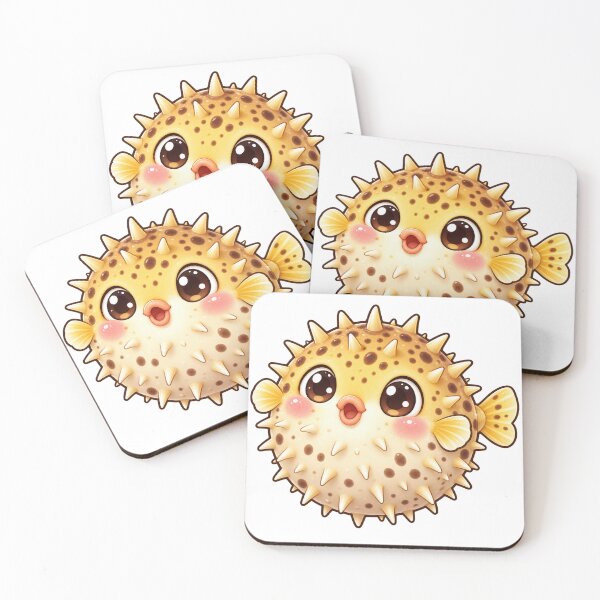 Item preview, Kawaii Marine Pufferfish designed and sold by Krys-Designs.