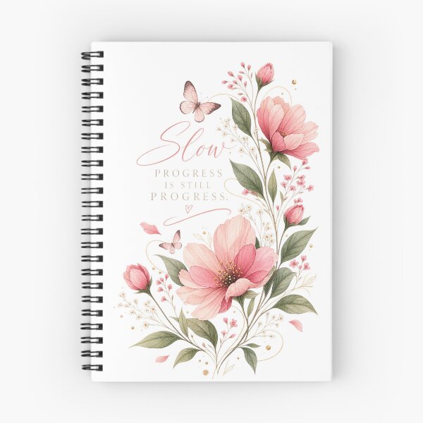 Item preview, Keep Going | Inspirational Notebook designed and sold by Butterfly  Effect.